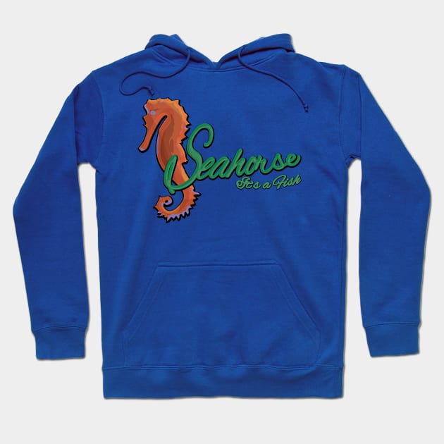 Seahorse Hoodie by EdwardLarson